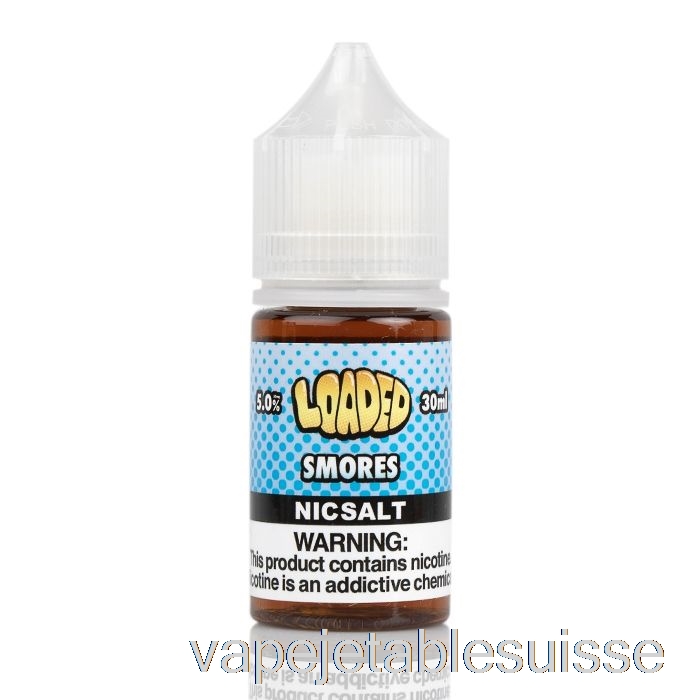 Vape Suisse Smores - Sels Chargés - Vapeurs Impitoyables - 30ml 35mg